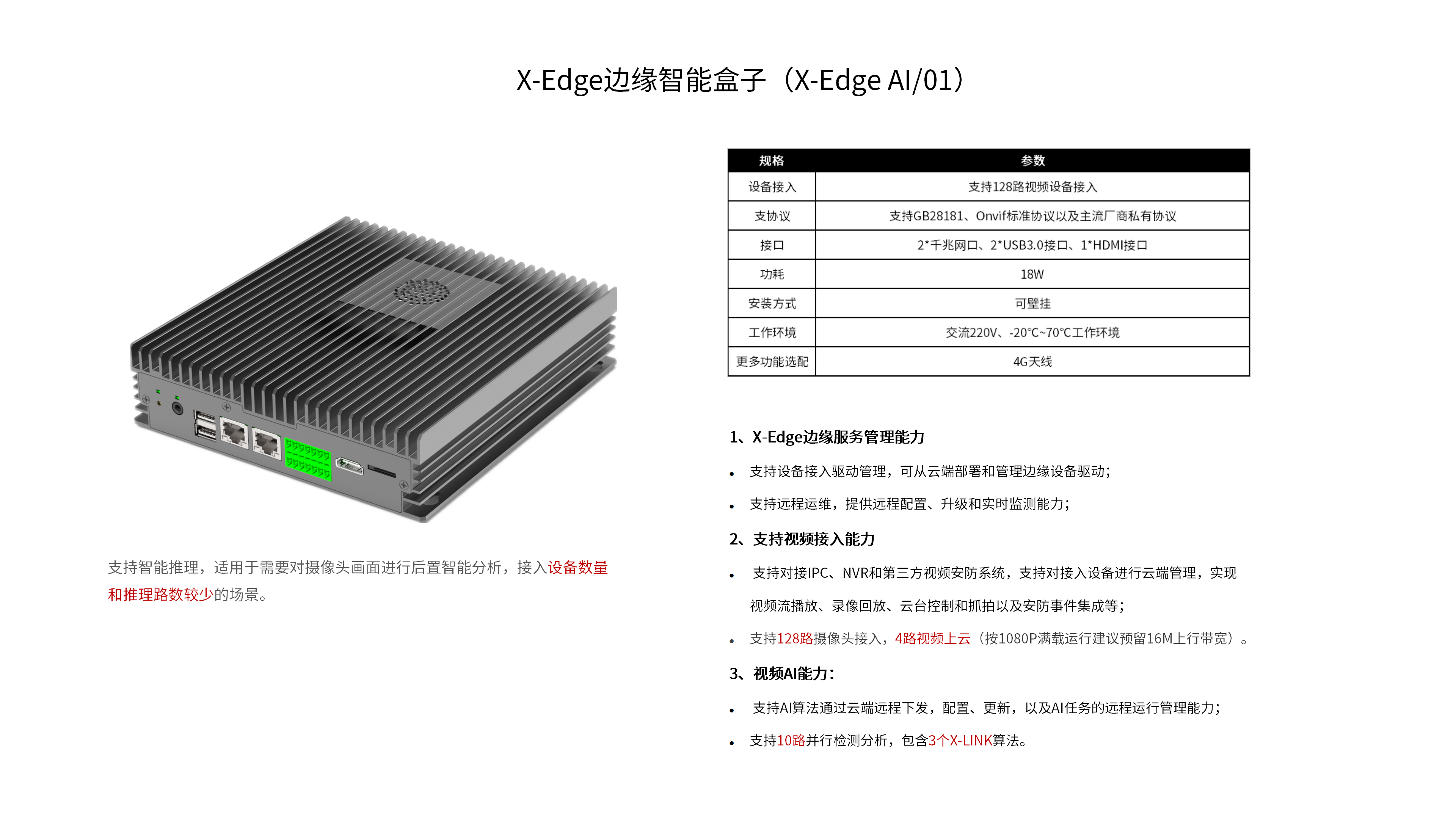 视频AI盒子产品图