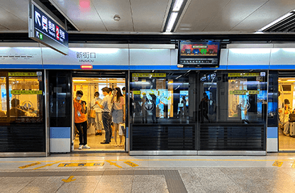 地铁运营视频安防场景 - 站台屏蔽门
