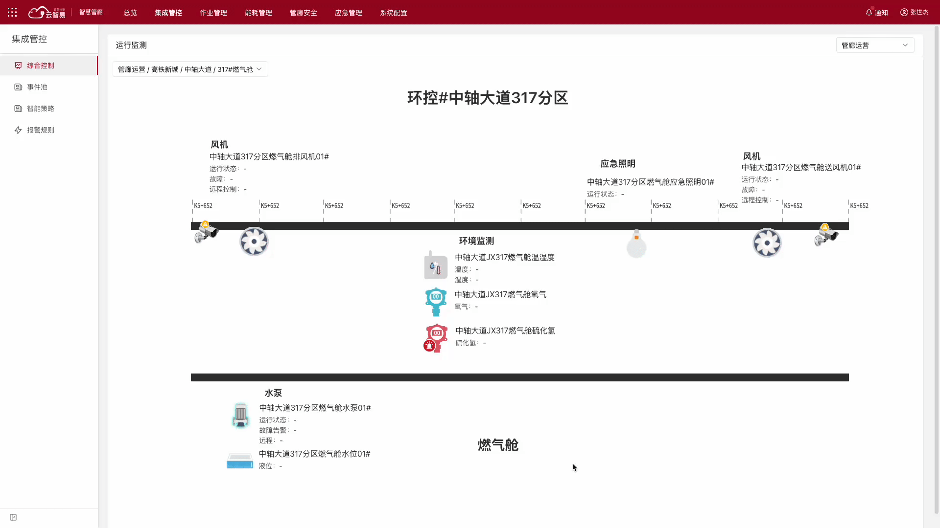 AIoT智能化组态 - 设备及子系统实时监测