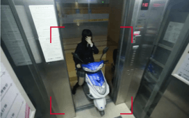 电动车进电梯算法